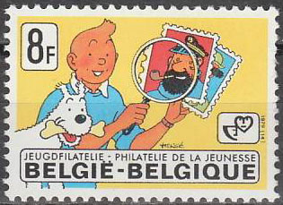 Tintin stamp